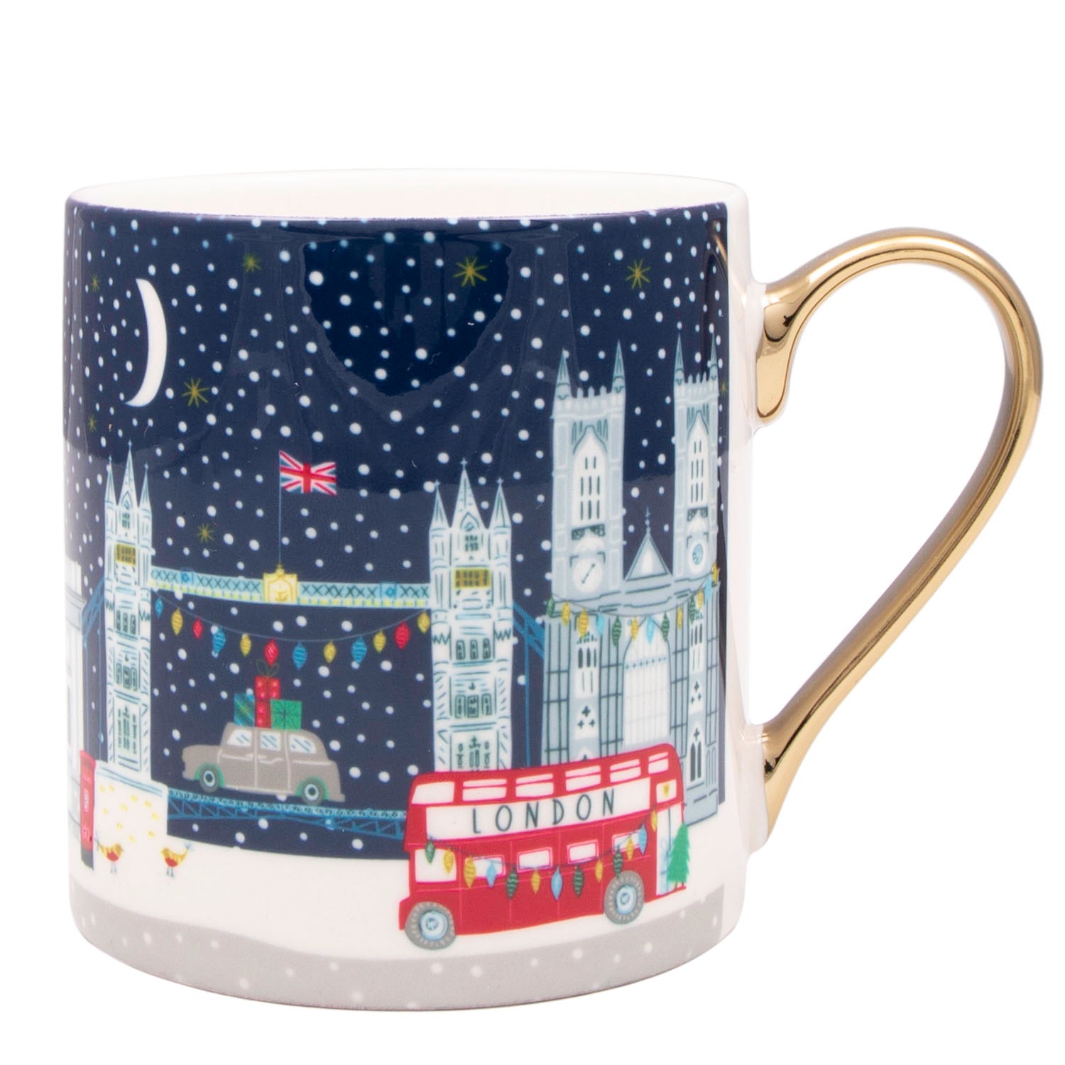Jessica Hogarth Winter In London Scene Mug 1