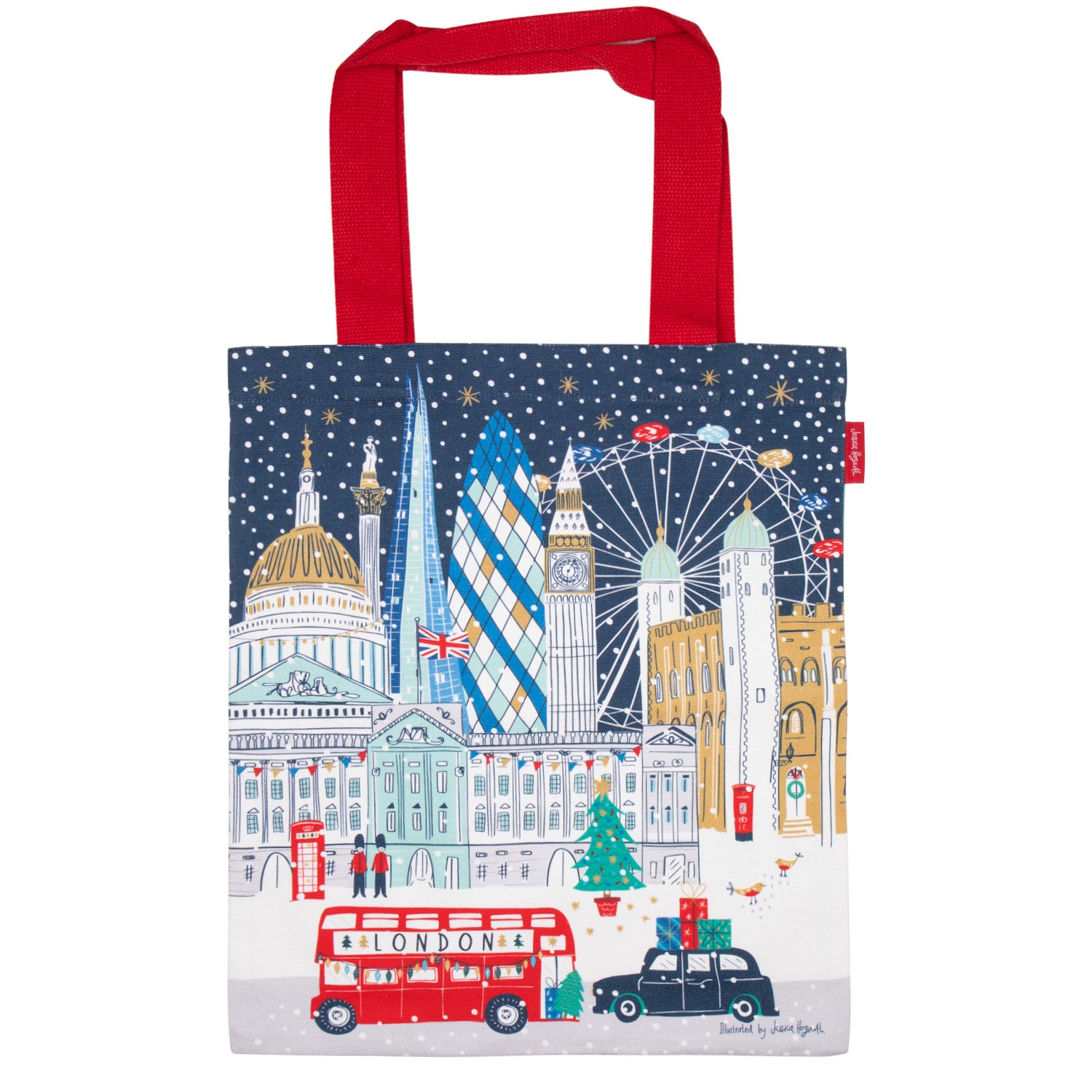 Jessica Hogarth Winter In London Tote Bag