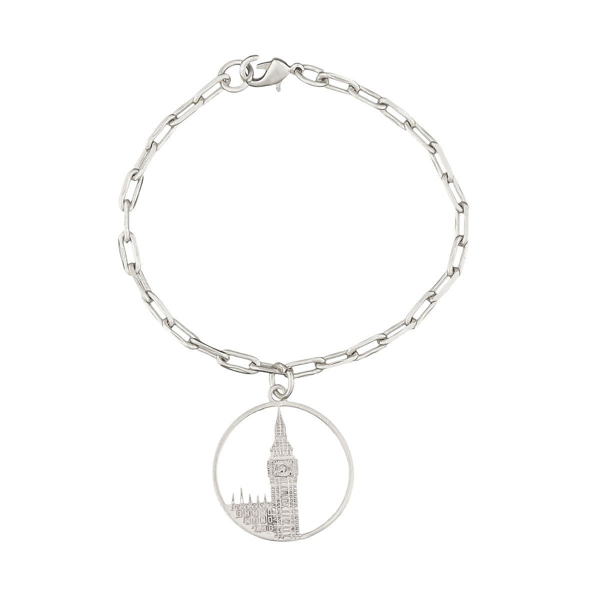 Jey Jewels Big Ben Silver Bracelet