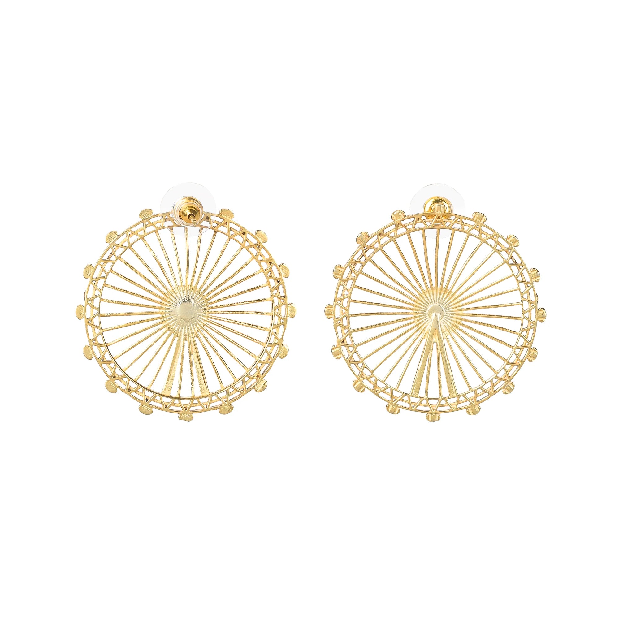 Jey Jewels London Eye Hoop Earrings - Large 2