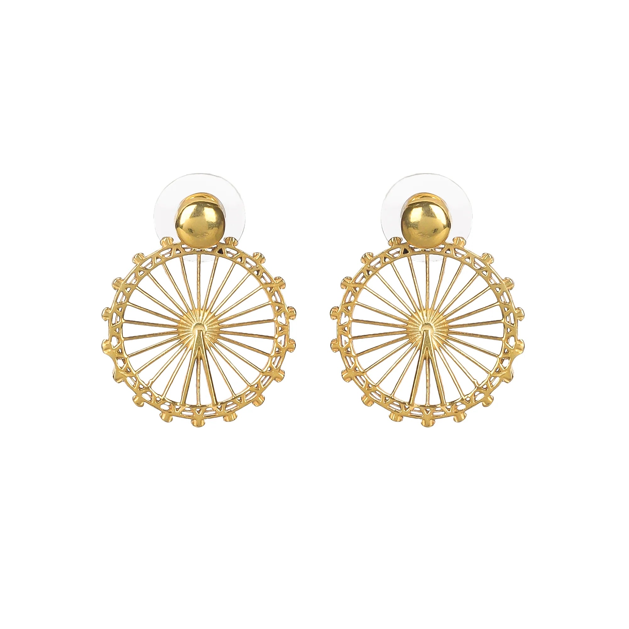 Jey Jewels London Eye Hoop Earrings - Small 2