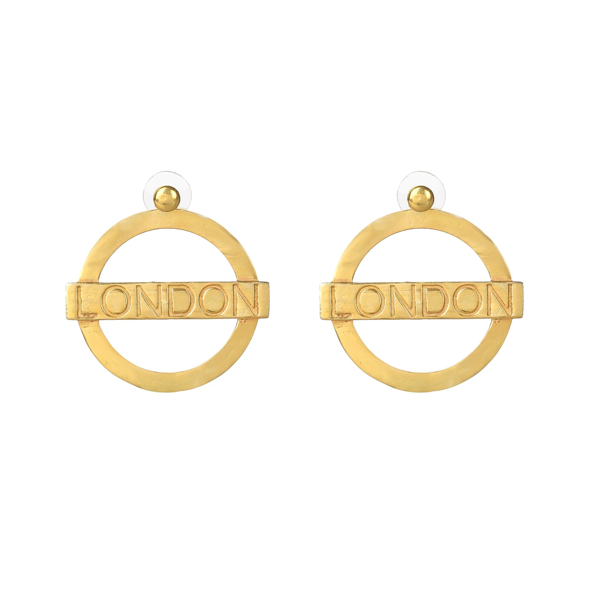 Jey Jewels London Underground Hoop Earrings - Large 2