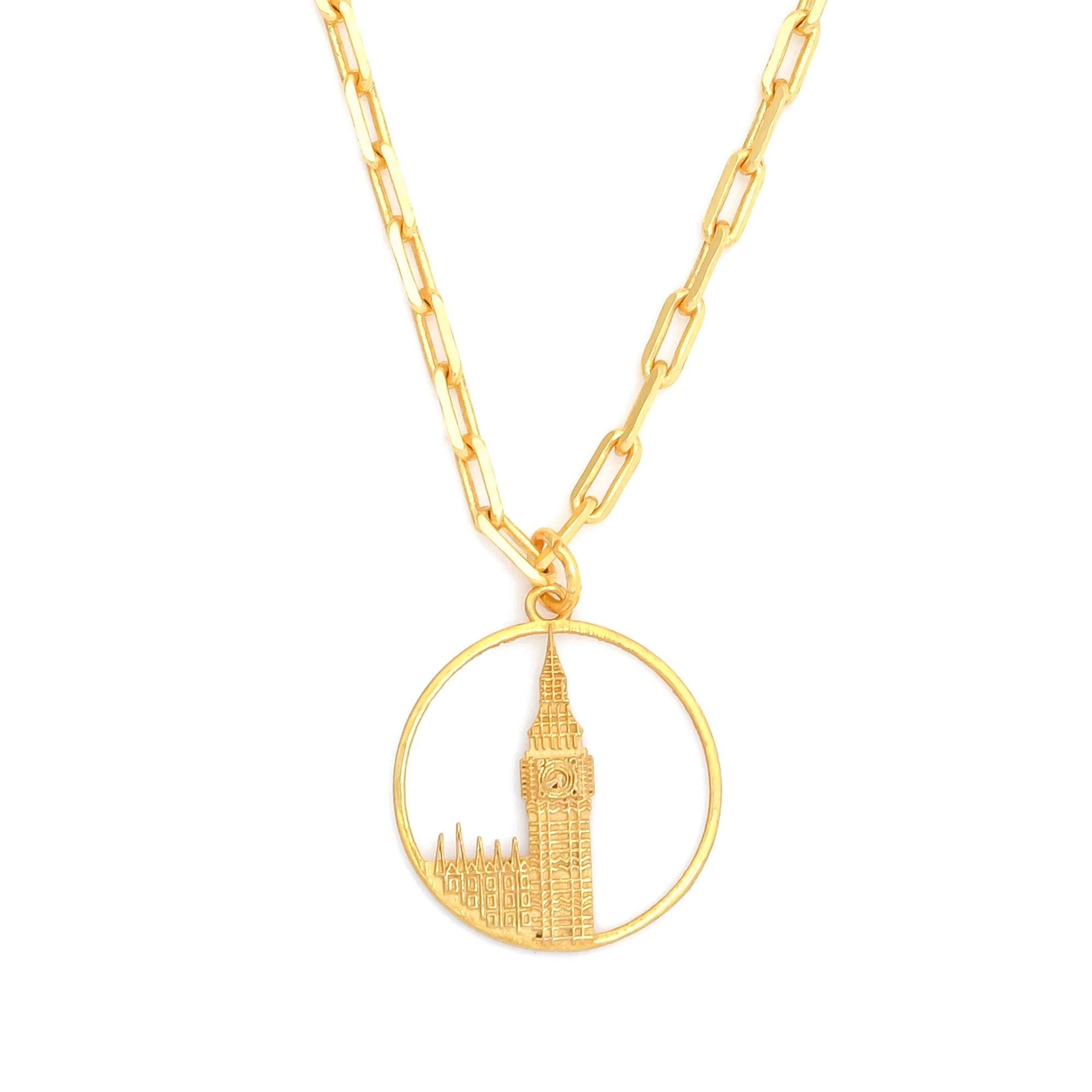 Jey Jewels Big Ben Pendant Necklace - Small 2