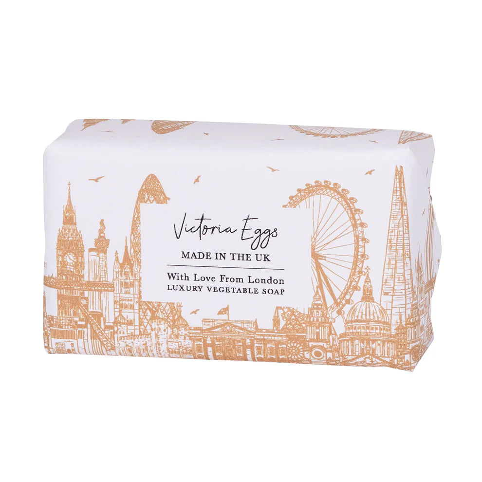 Victoria Eggs Rooftops Soap Warm Orange Spice