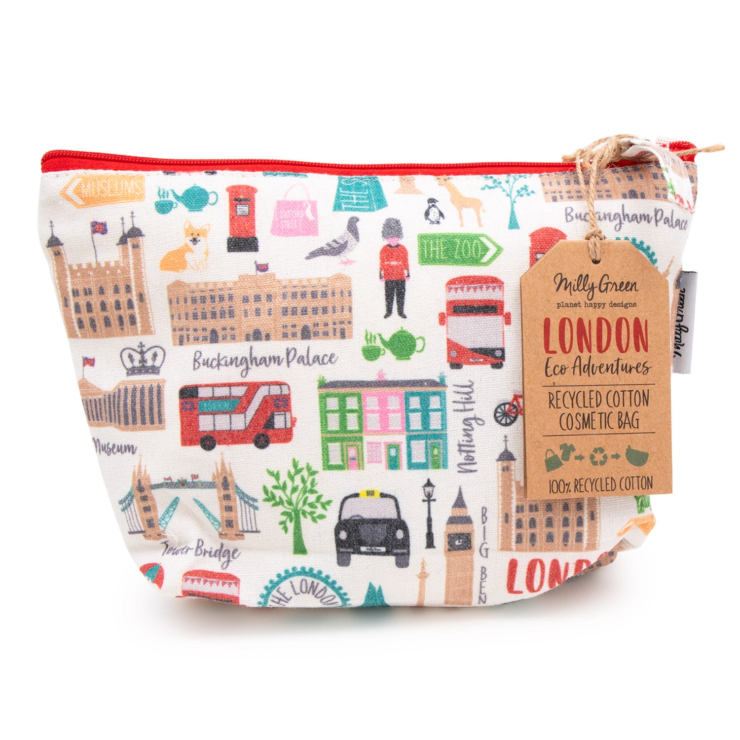 London Adventures Make Up Bag by Milly Green 1