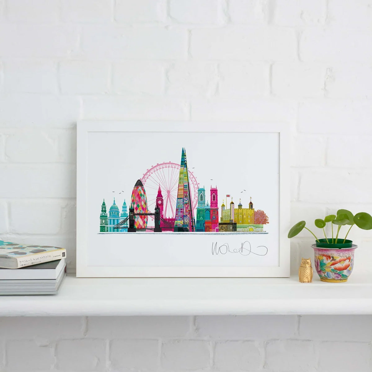 I Drew This - London Baby Unframed A4 Print