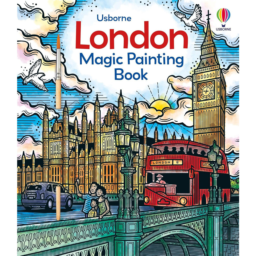 London Magic Painting Book - Includes Brush