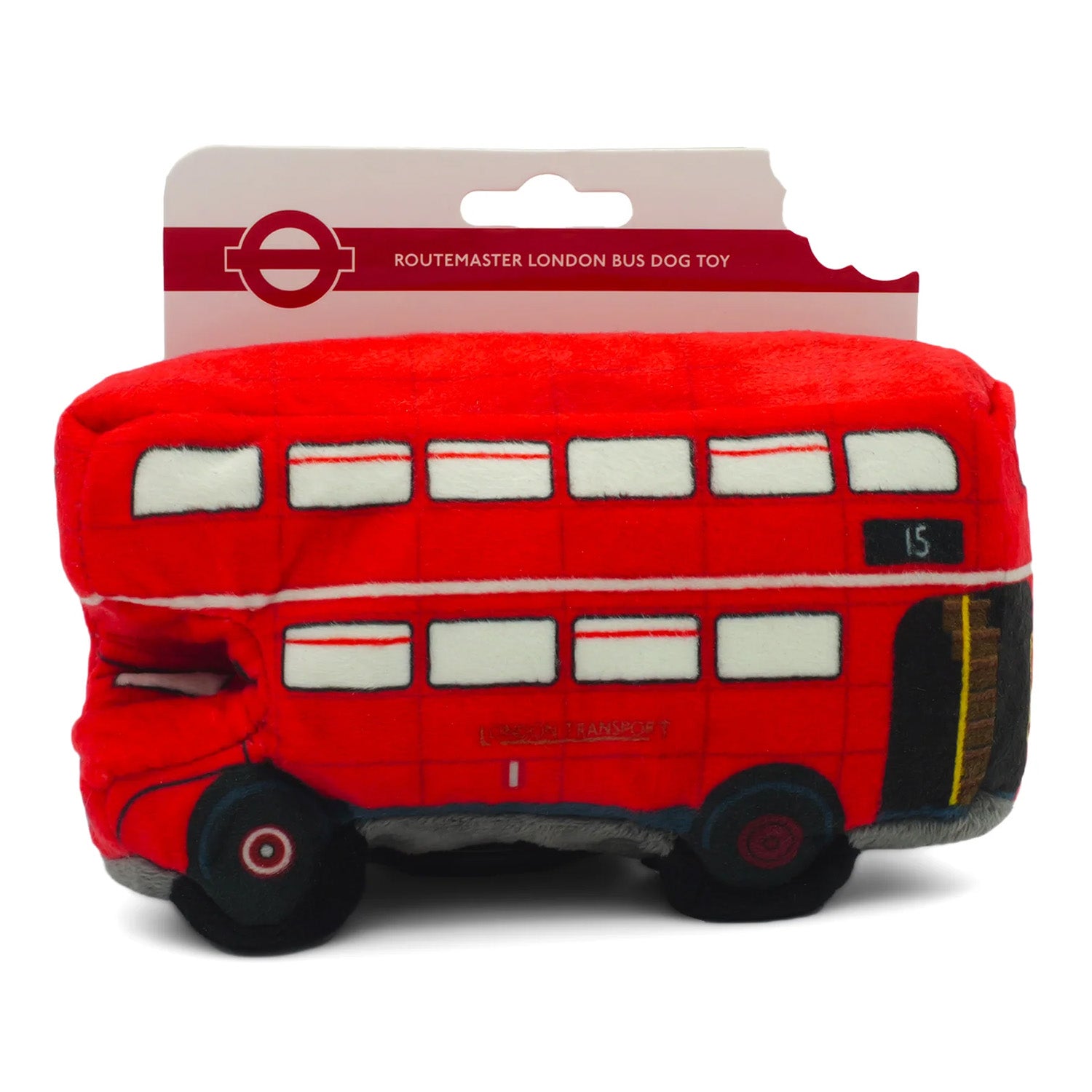 London Routemaster Bus Dog Toy 1