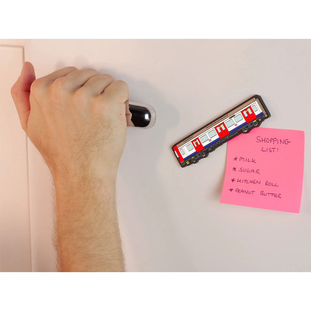 London Underground Tube Train Rubber Magnet 3