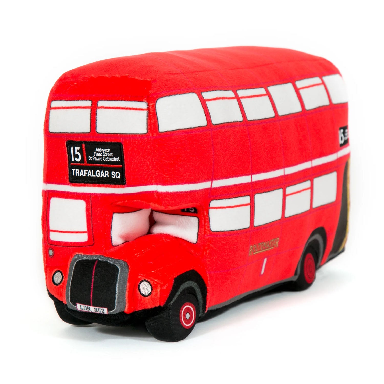 London Vintage Routemaster Bus Soft Toy