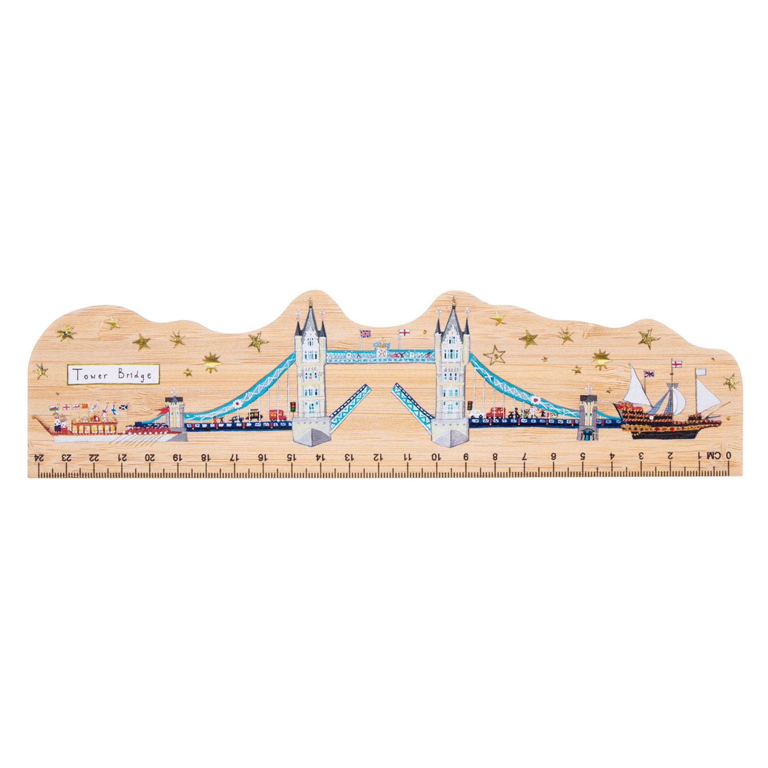 Lucy Loveheart The Wonder Bridge Bamboo Ruler 1