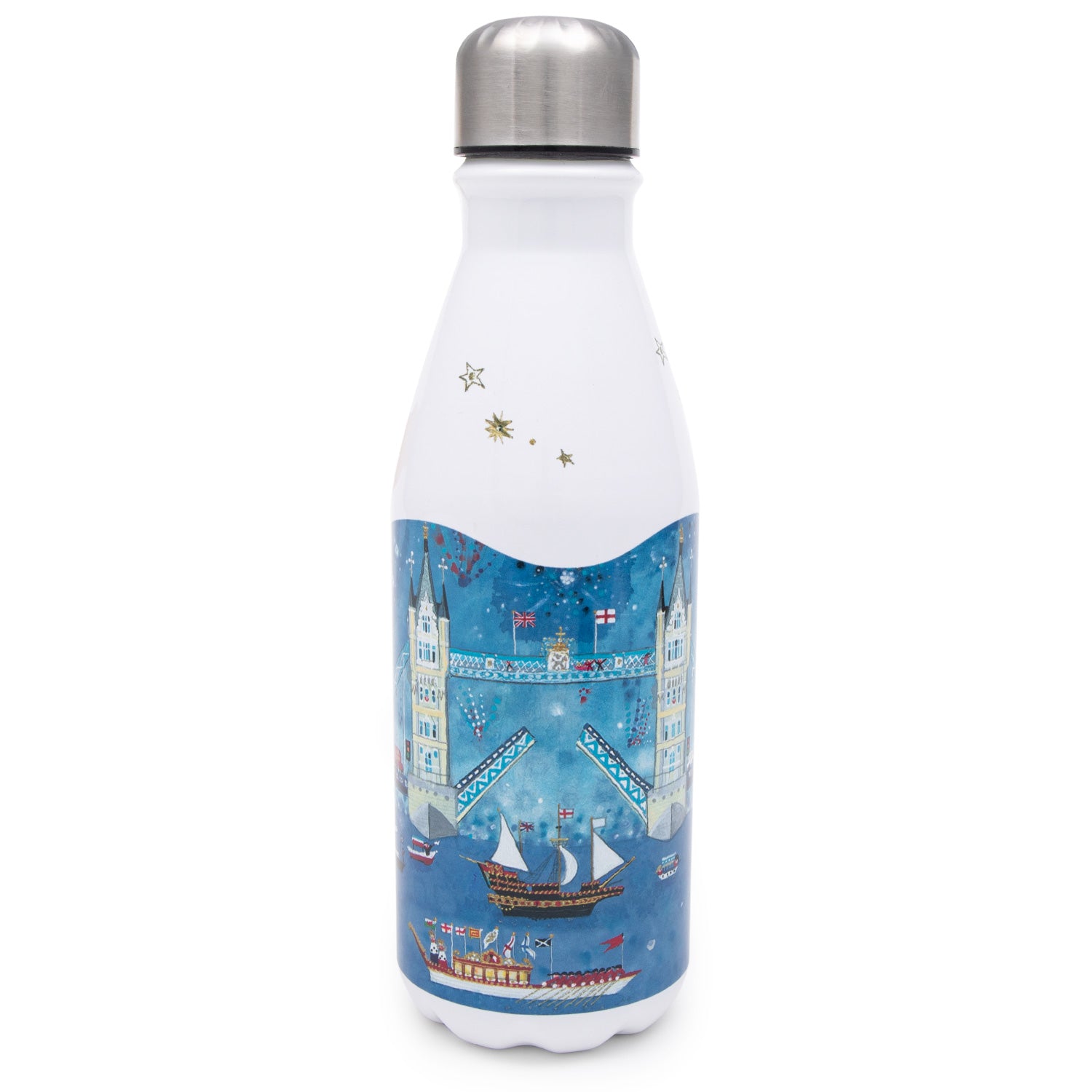 Lucy Loveheart The Wonder Bridge Water Bottle 1