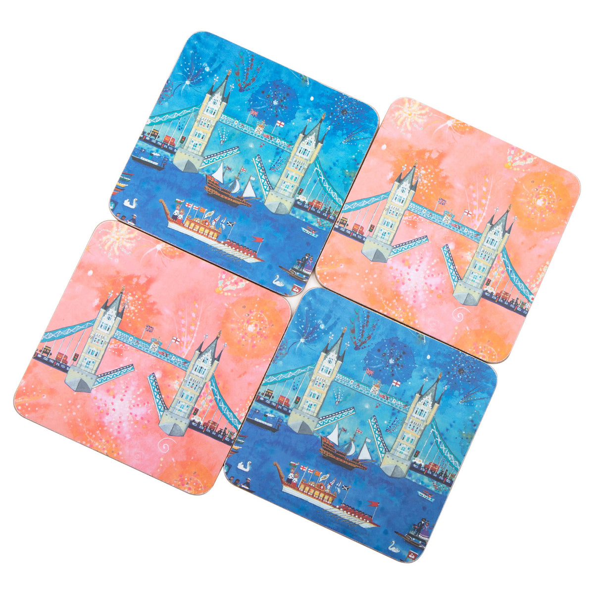 Lucy Loveheart The Wonder Bridge / Firework Coaster Set