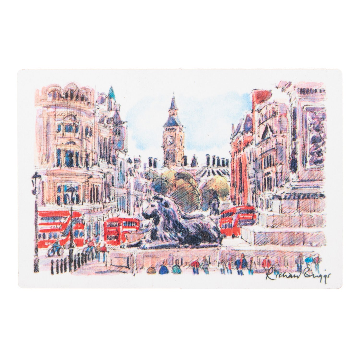 MW1020 - Proud Lions Trafalgar Square Magnets