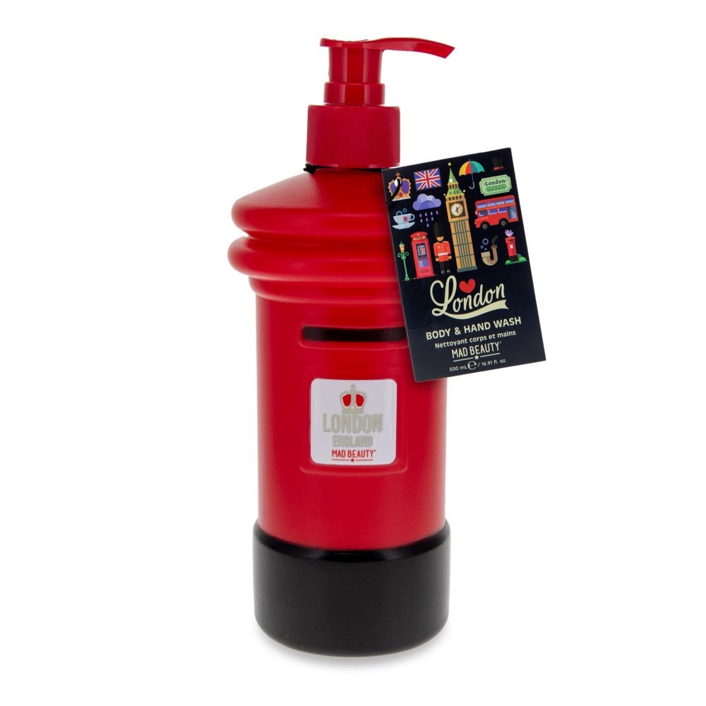 Mad Beauty London Post Box Hand & Body Wash 2