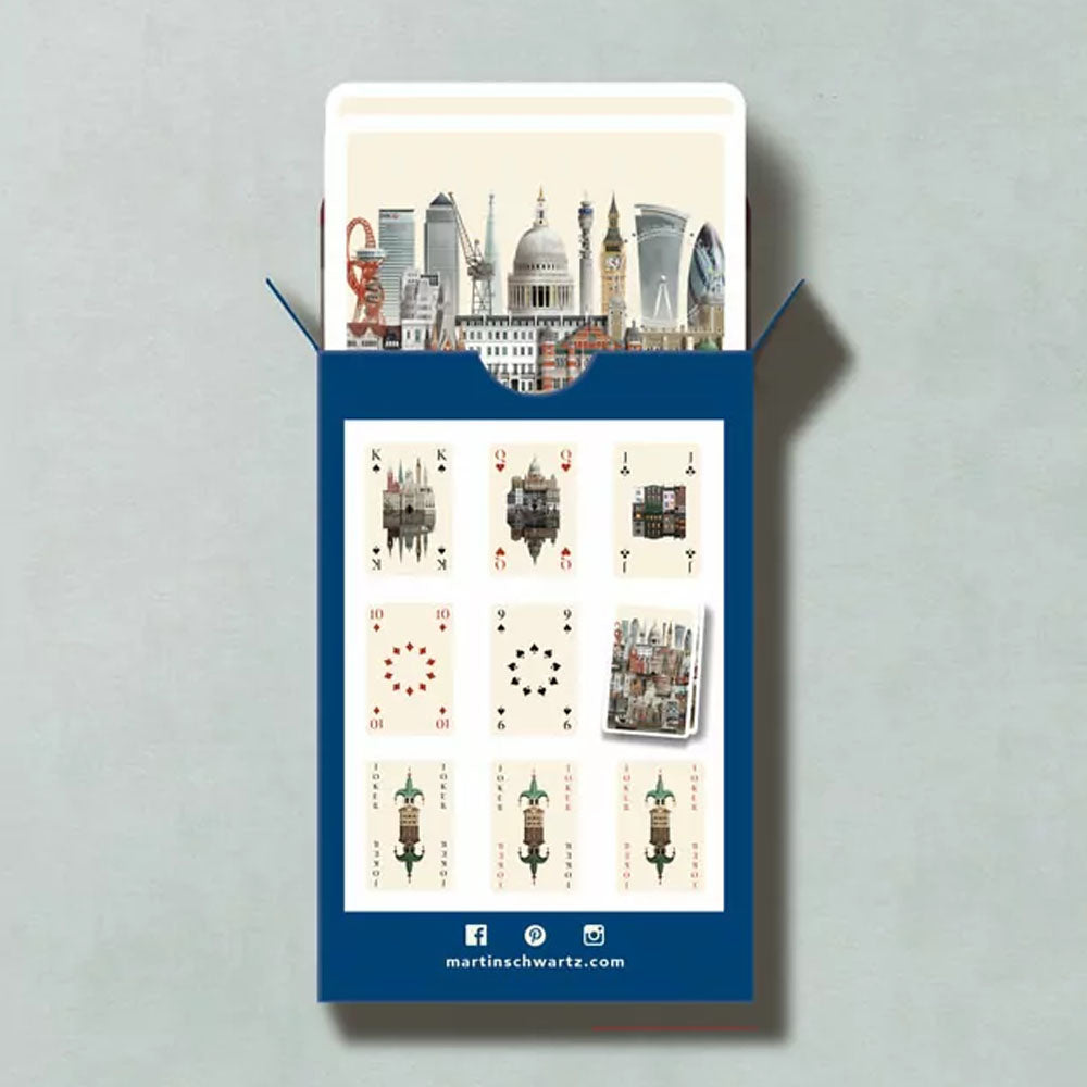 Martin Schwartz London Single Deck Playing Cards