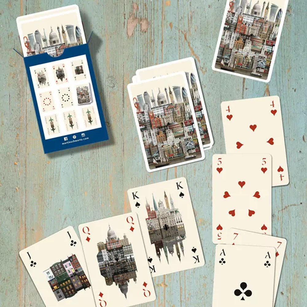 Martin Schwartz London Single Deck Playing Cards