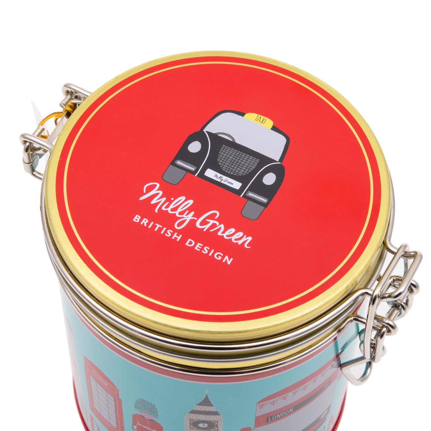 Milly Green London Adventures Clamp Tin Tea 3