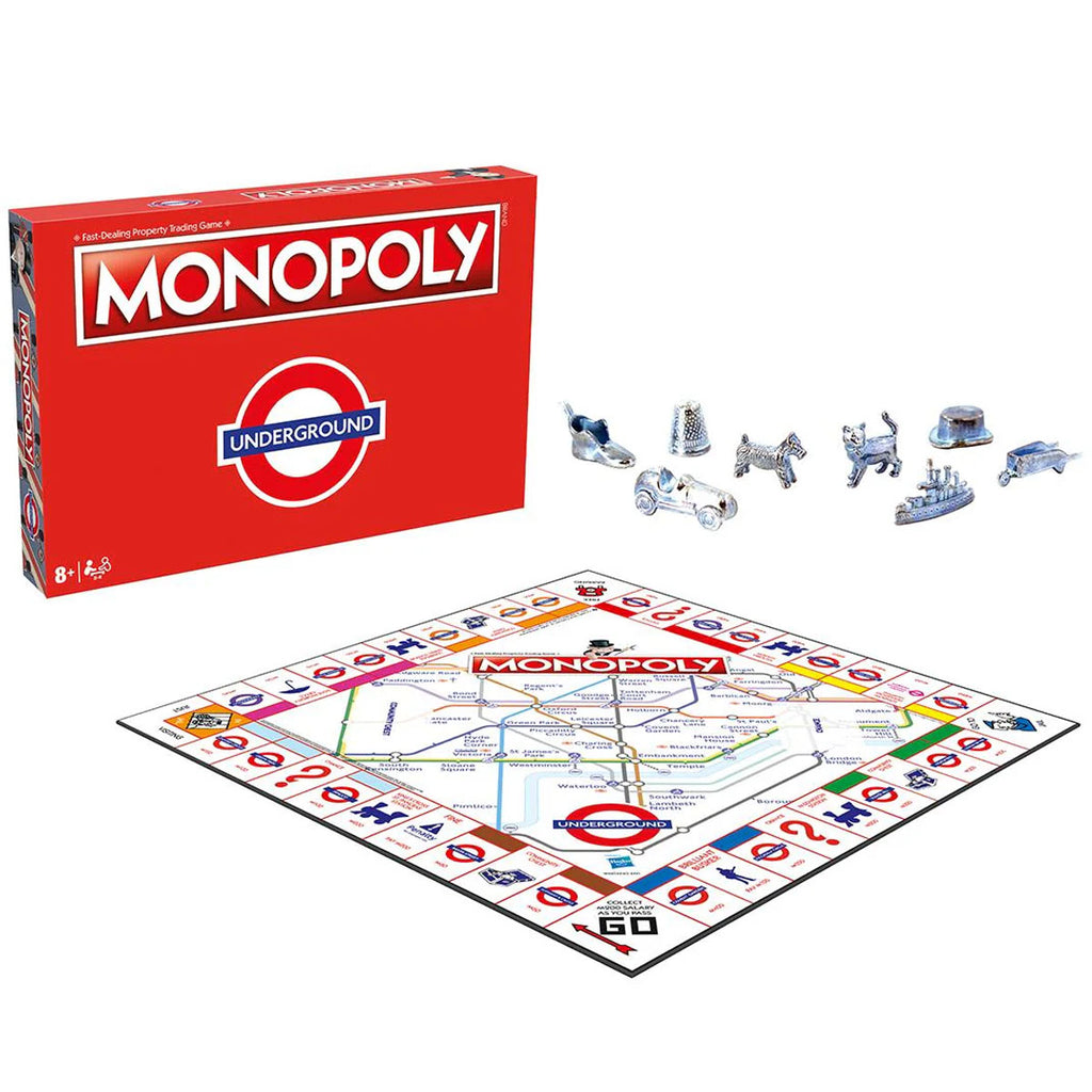 Monopoly Board Game - Classic Property Trading Game With Cat Token & Speed Die