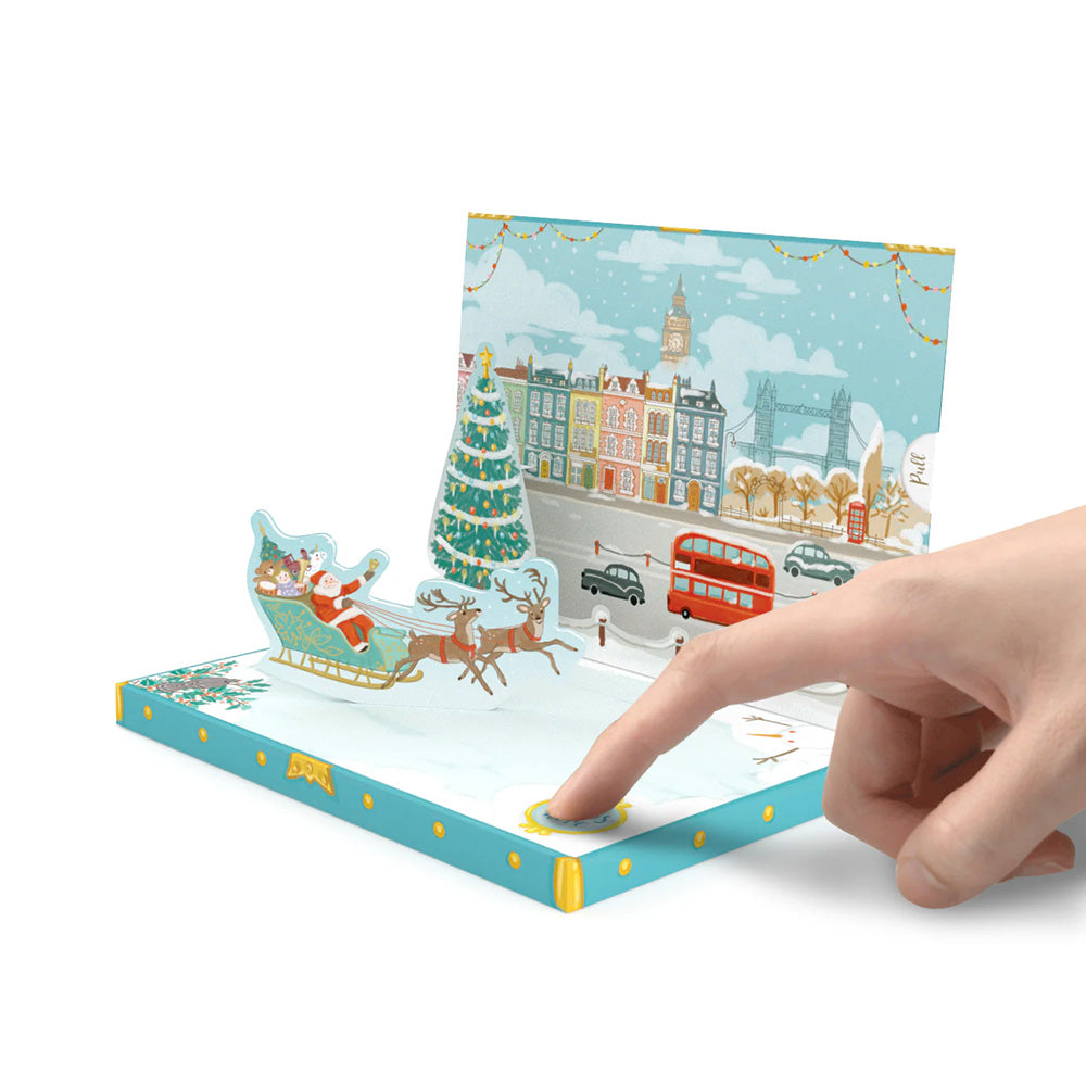 Music Box Card: Christmas In London