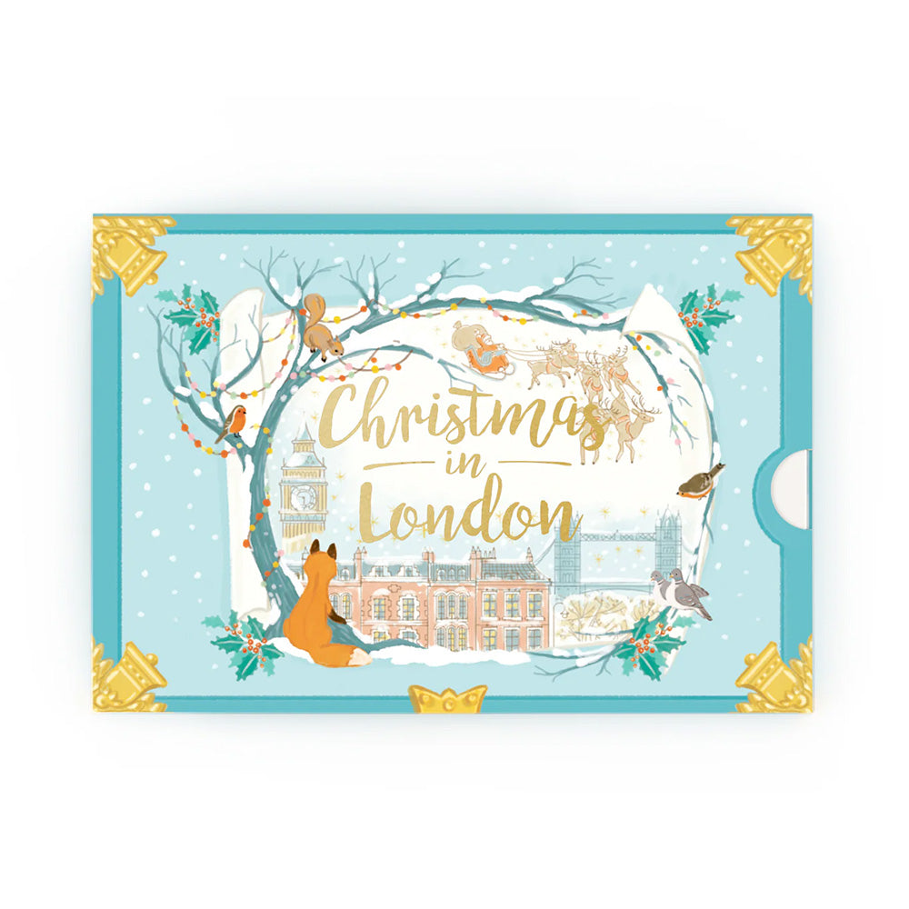 Music Box Card: Christmas In London