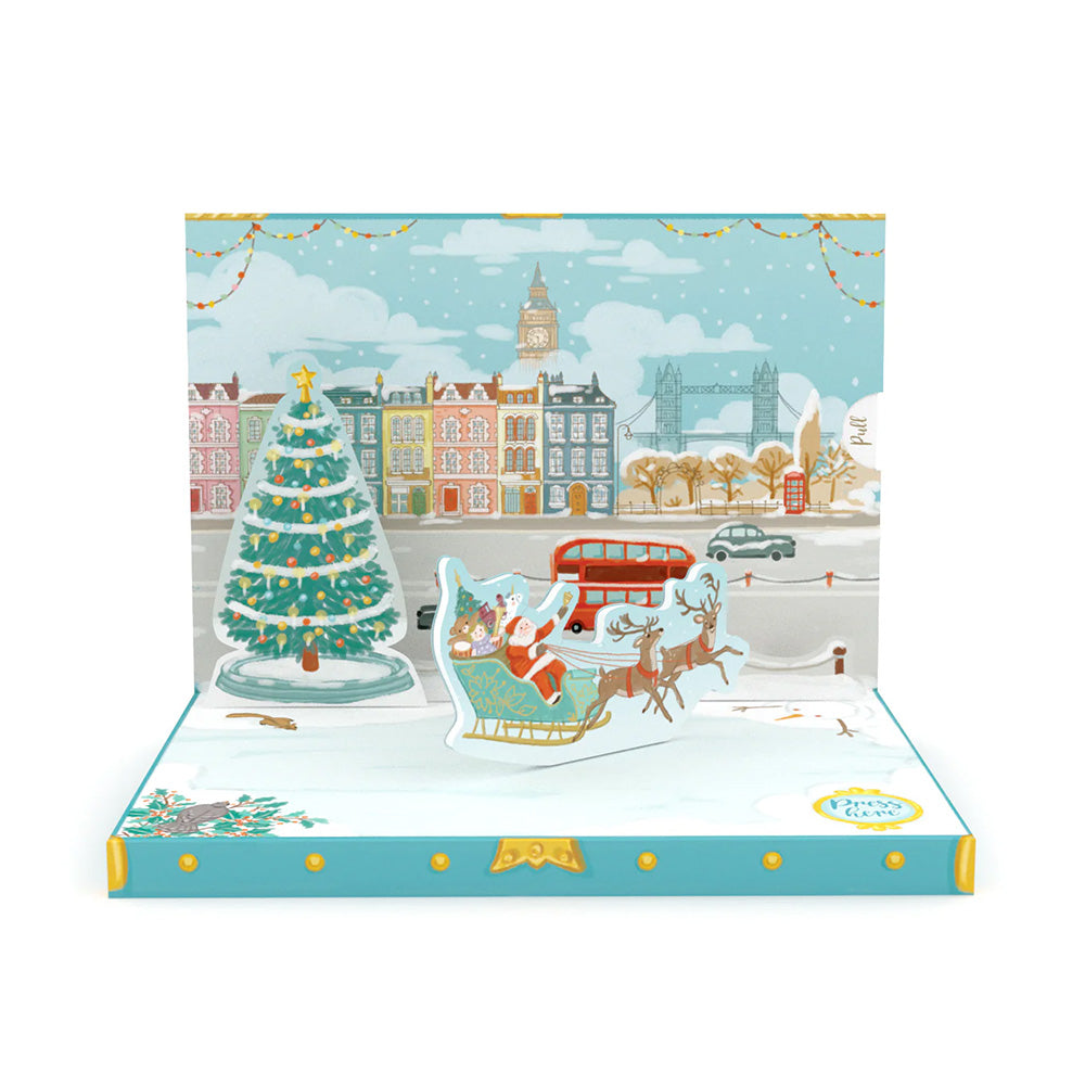 Music Box Card: Christmas In London