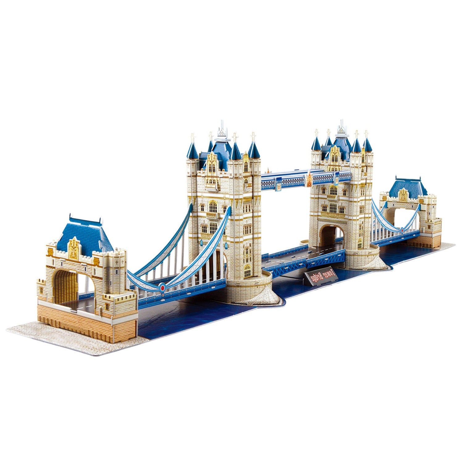 Assembled National Geographic Tower Bridge Model