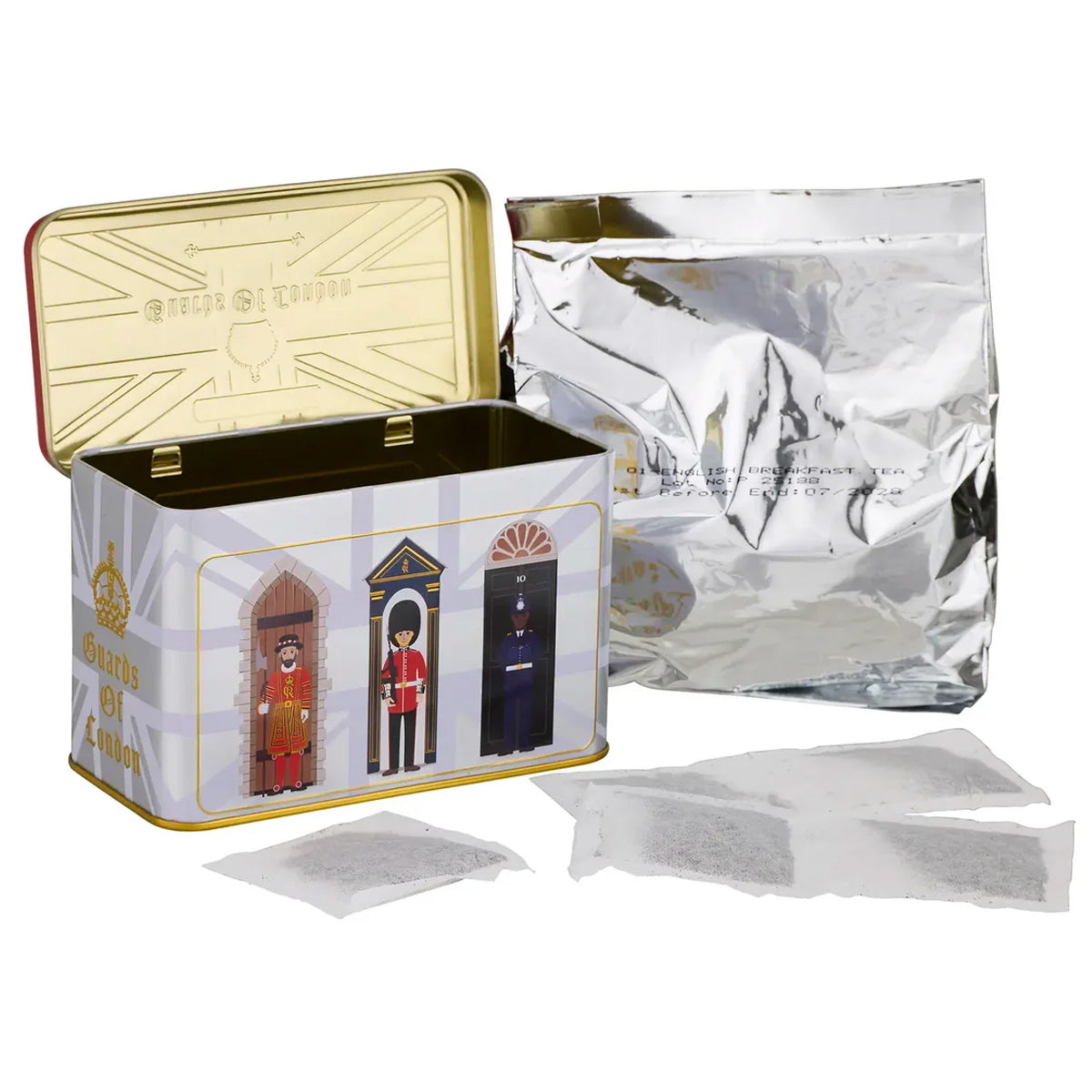 New English Teas - Guards Tea Tin 7