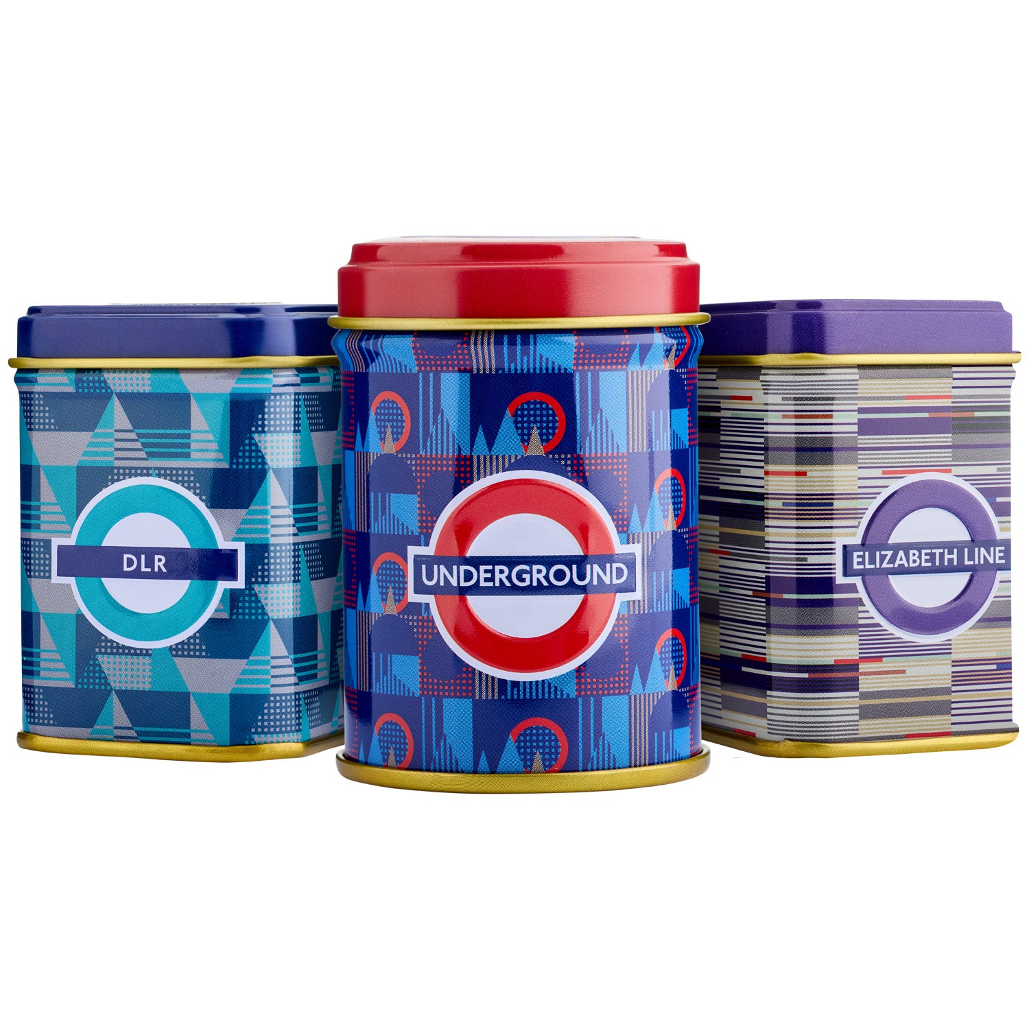New English Teas - TFL Moquette Mini Tins Triple Pack 2