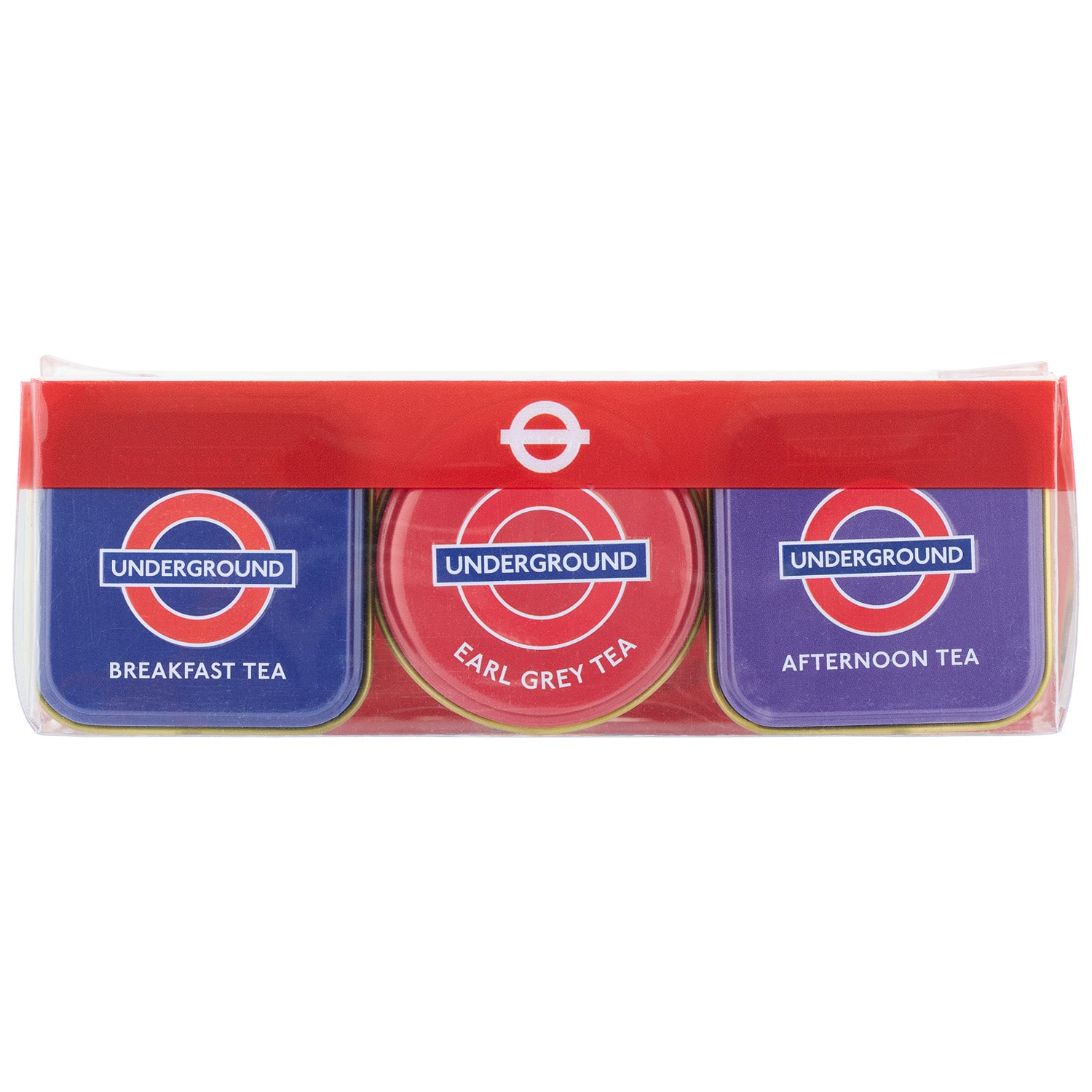 New English Teas - TFL Moquette Mini Tins Triple Pack 4