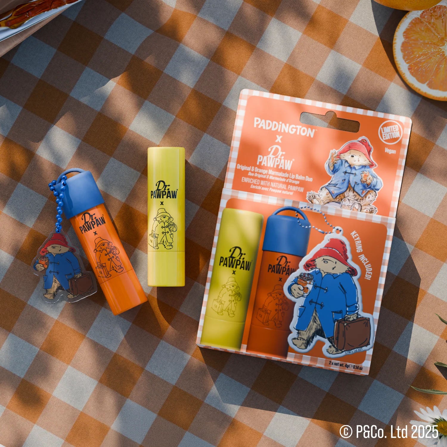 Paddington x Dr PawPaw Orange Marmalade Lip Balms 1