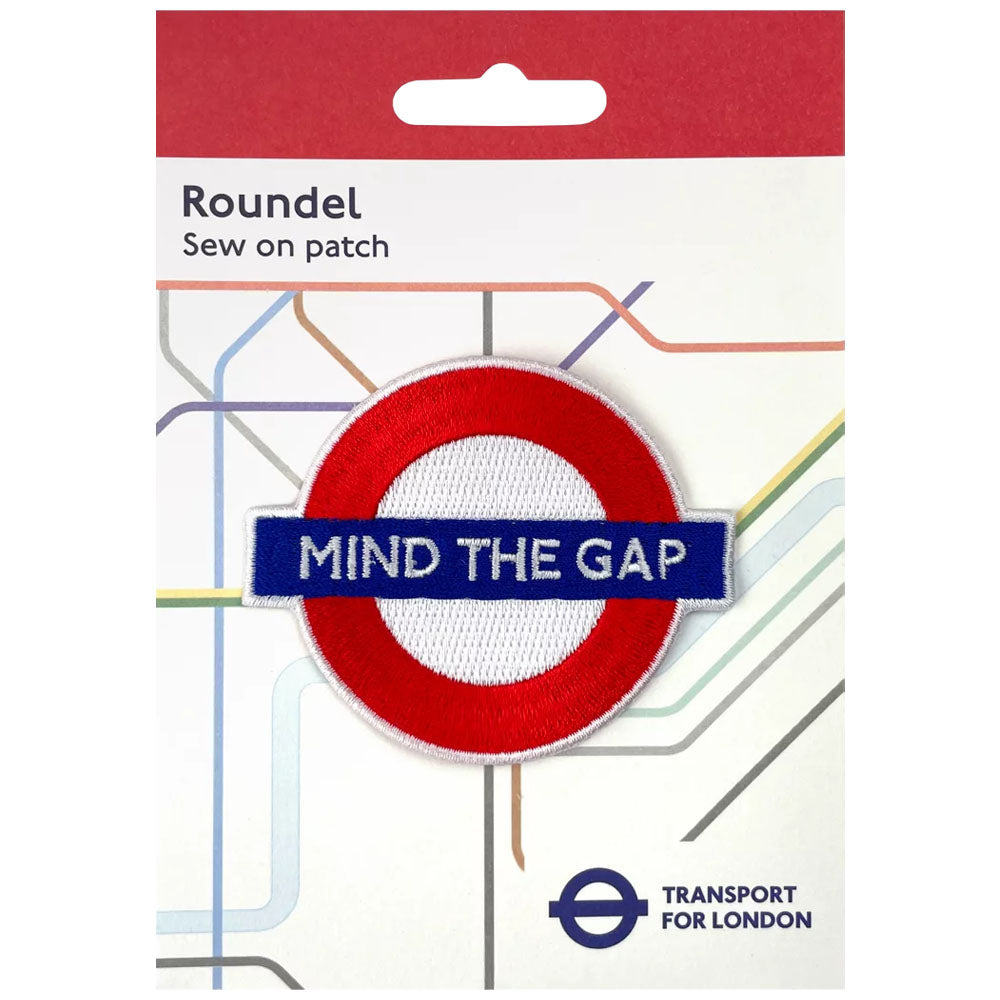 Pawprint Mind The Gap Roundel Sew On Patch 1