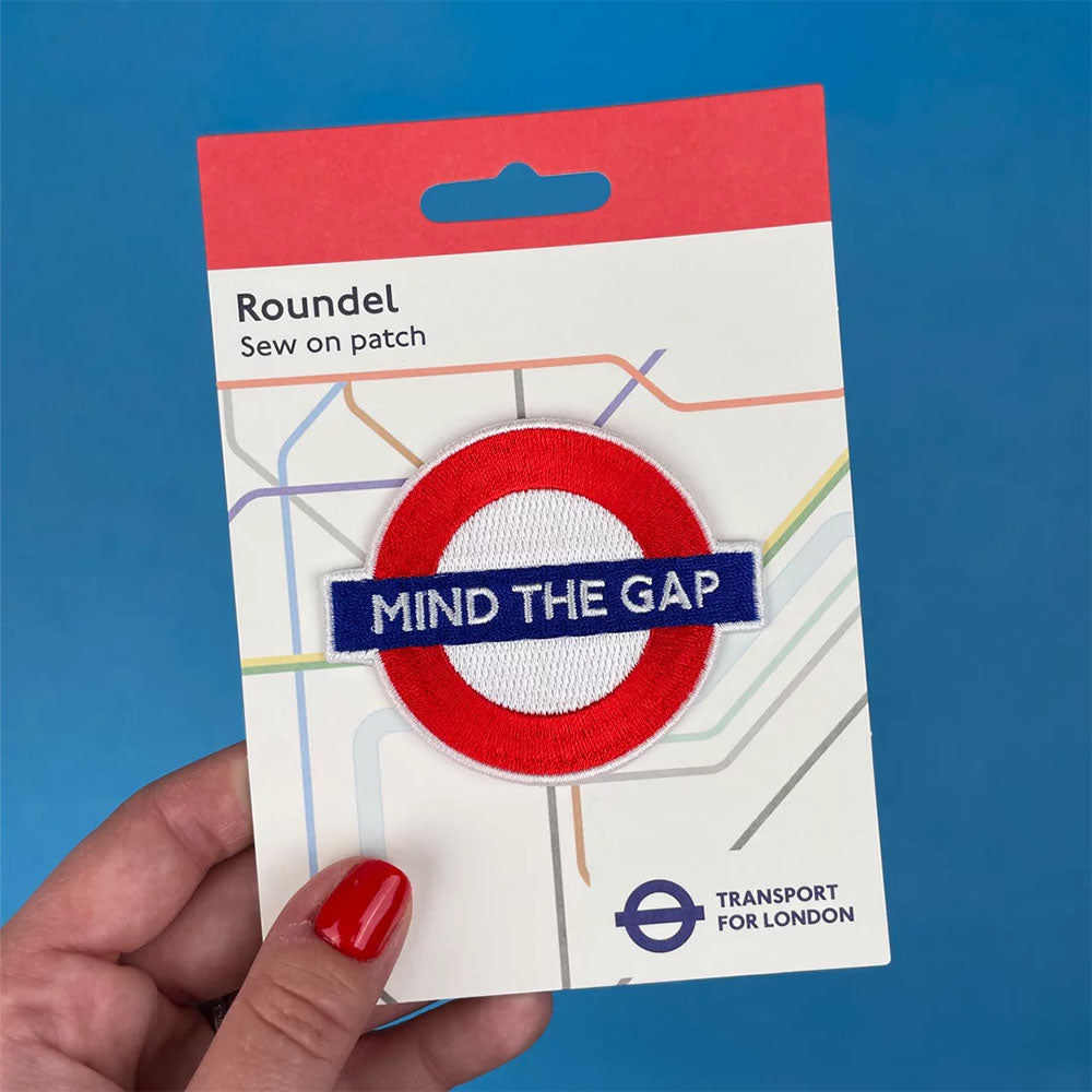 Pawprint Mind The Gap Roundel Sew On Patch 3