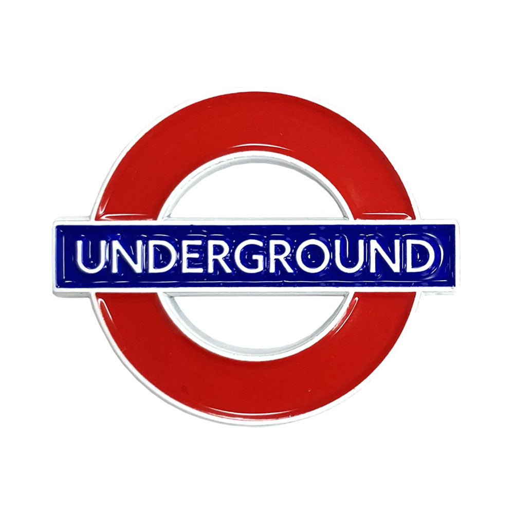 Pawprint Underground Roundel Pin Badge 2