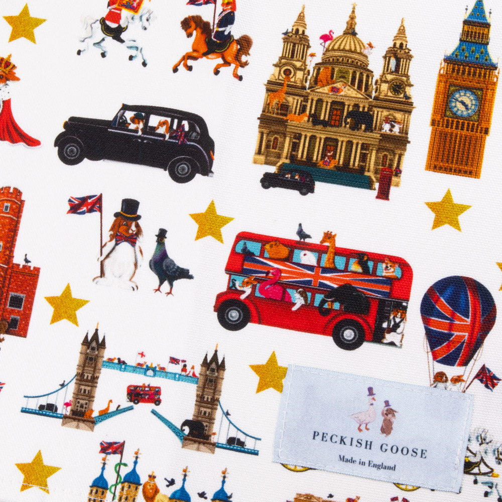 Peckish Goose London Tea Towel 2
