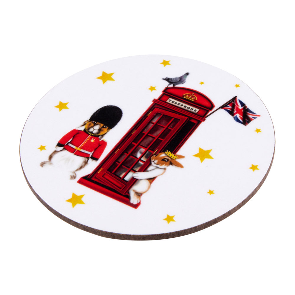 Peckish Goose Telephone Box Coaster 2