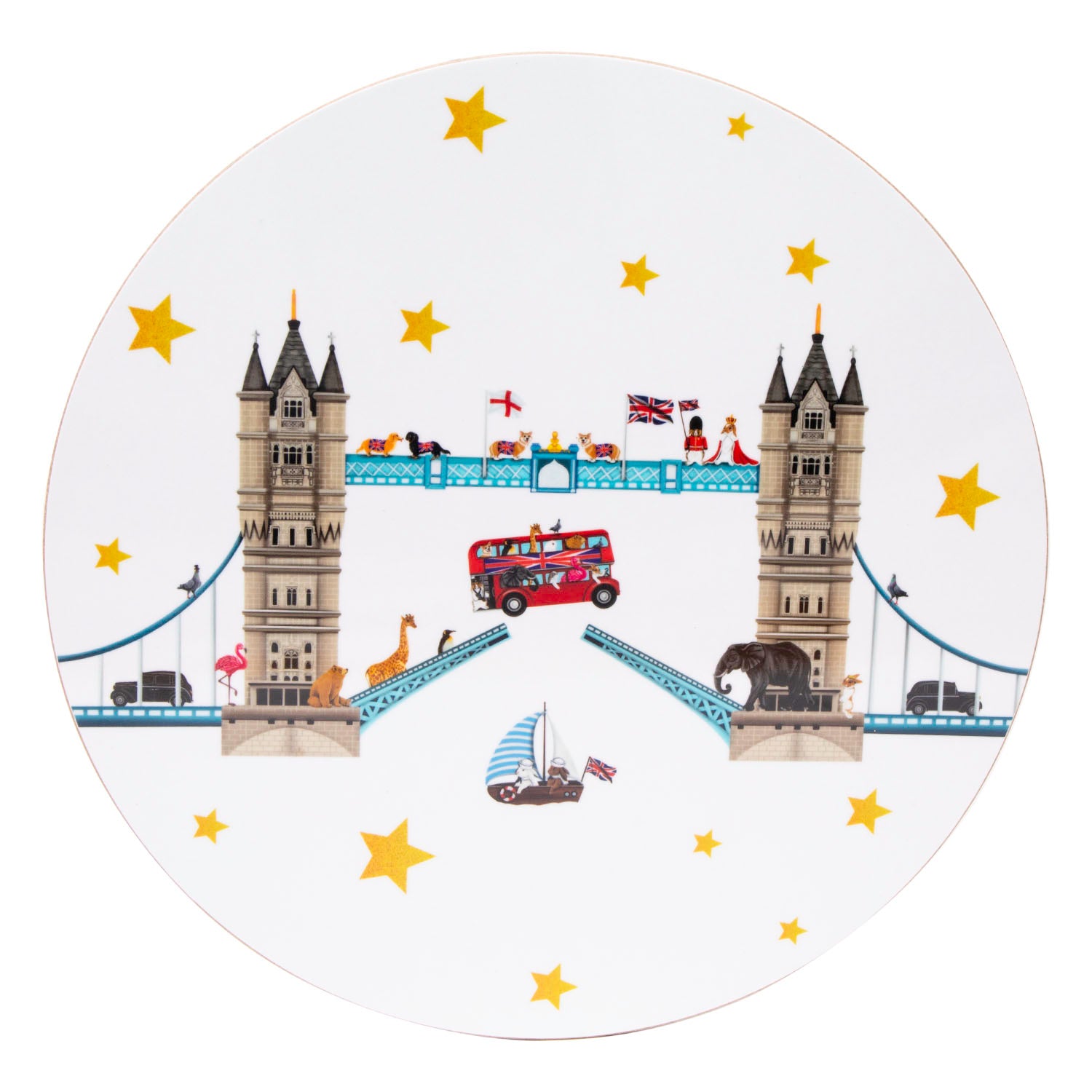 Peckish Goose Tower Bridge Placemat 1