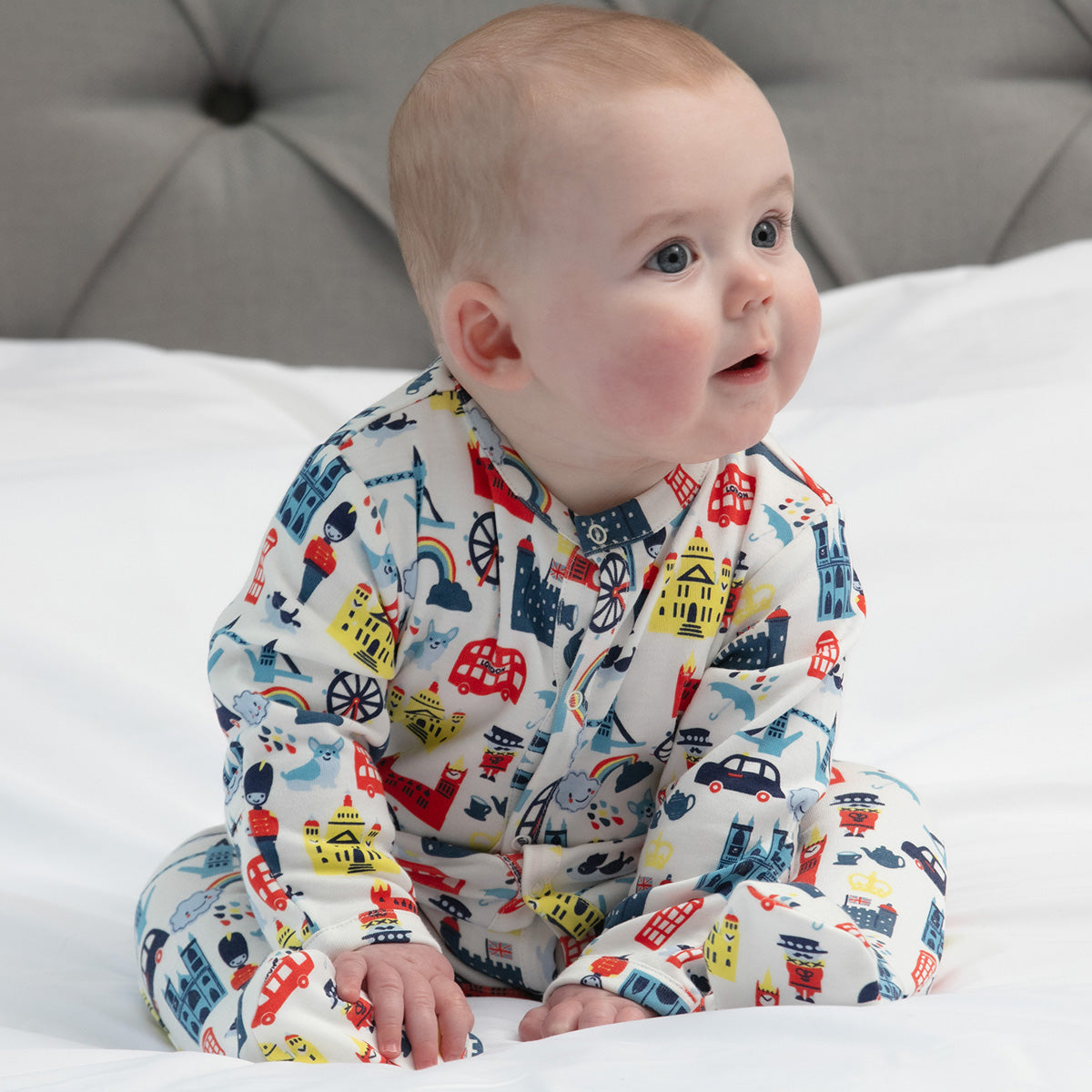 Piccalilly London Life Footed Sleepsuit 2