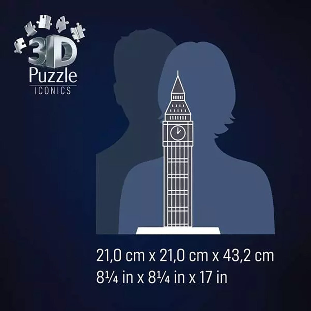 Ravensburger 3D Big Ben Iconics 216 Piece Puzzle 6
