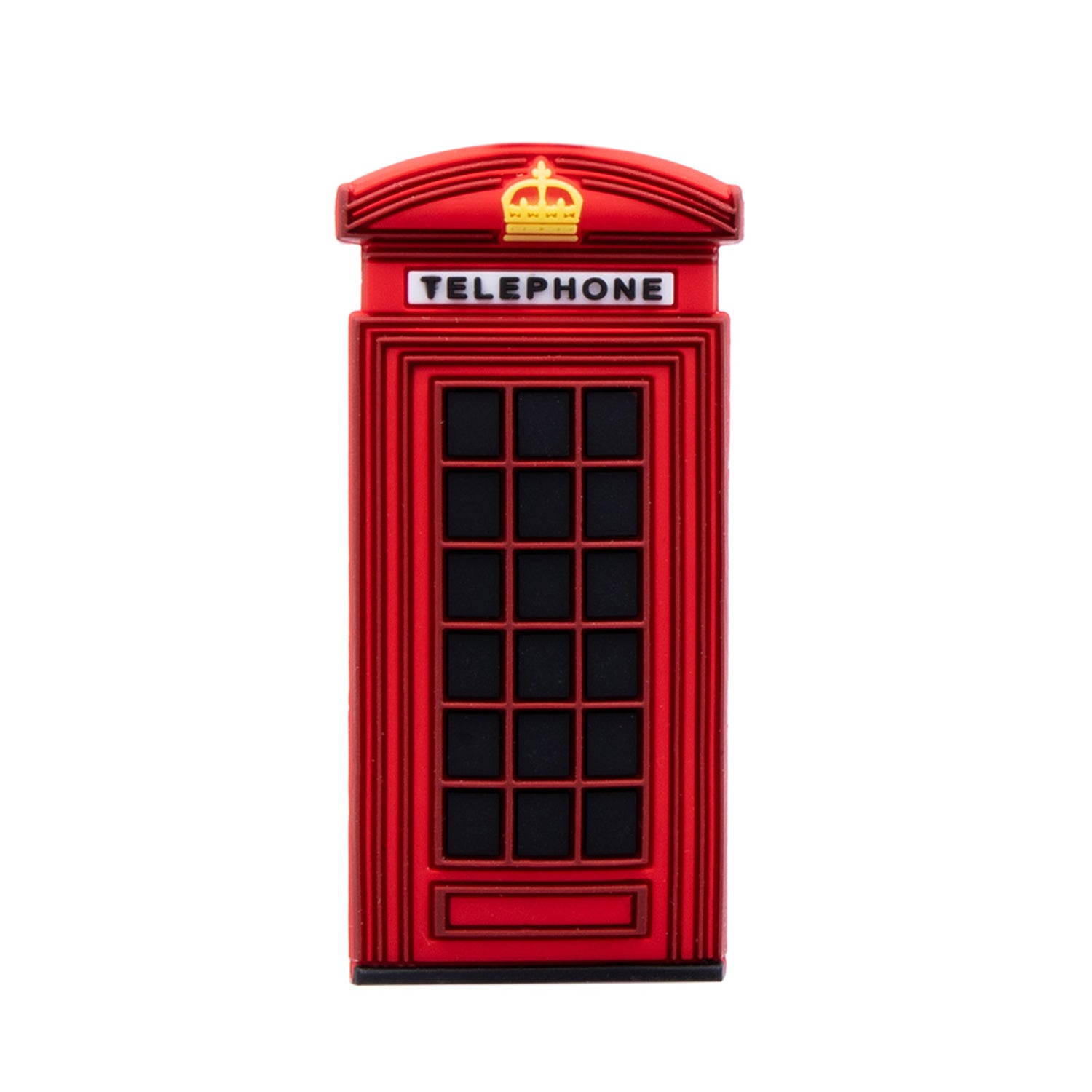 Red Telephone Box Rubber Magnet