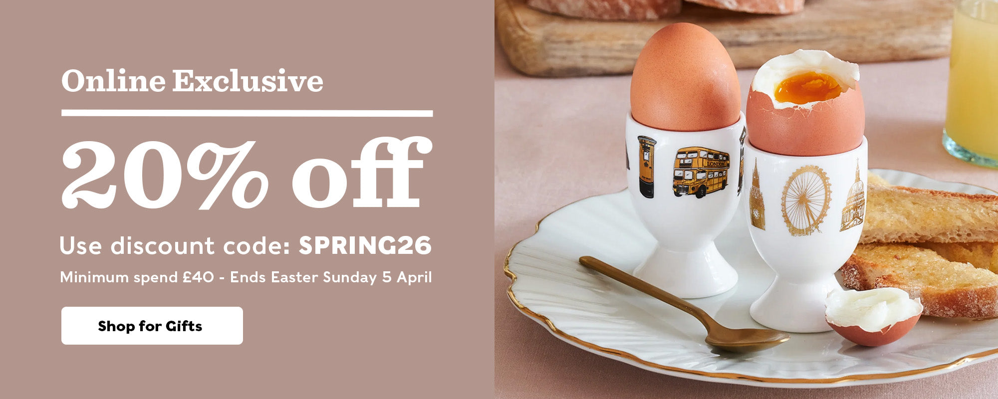 Spring Sale at Tower Bridge Gift Shop