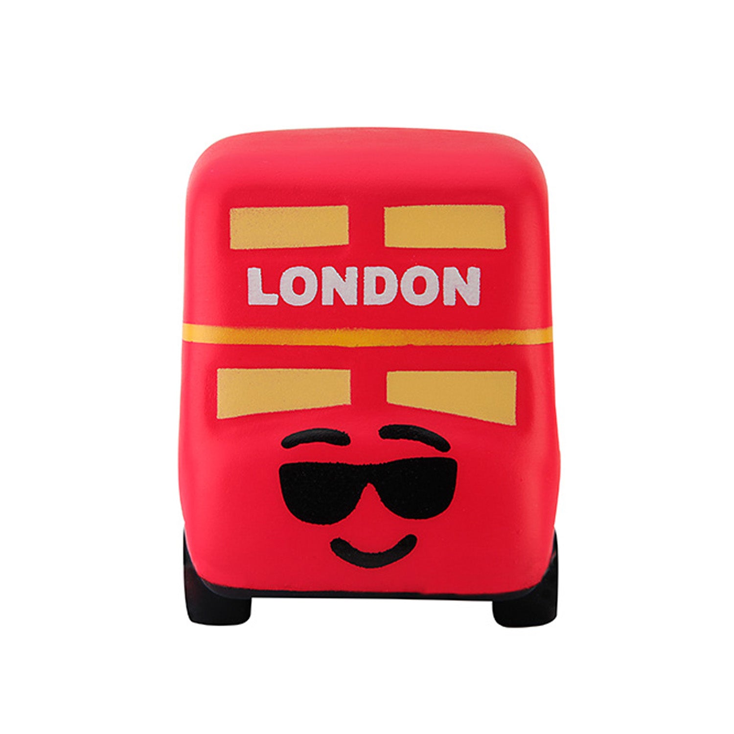 KADO TOYS LONDON BUS 上野 浅草 ブリスターパック Squishi Pals - Dizzy Decker Bus - Stress Toy