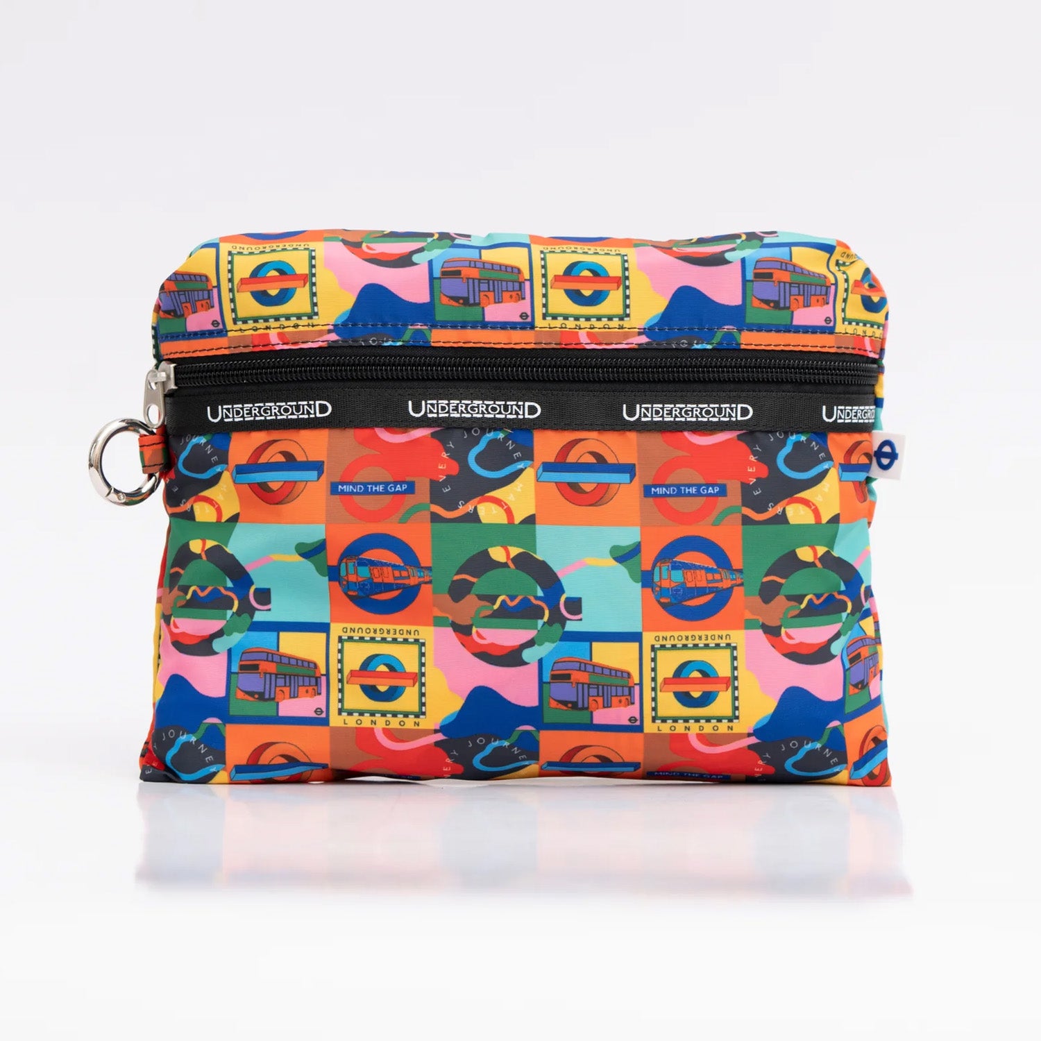 Zaino London Tower Bridge Bus - 29x20x40 Cm, In Poliestere, Per Scuola E Viaggi