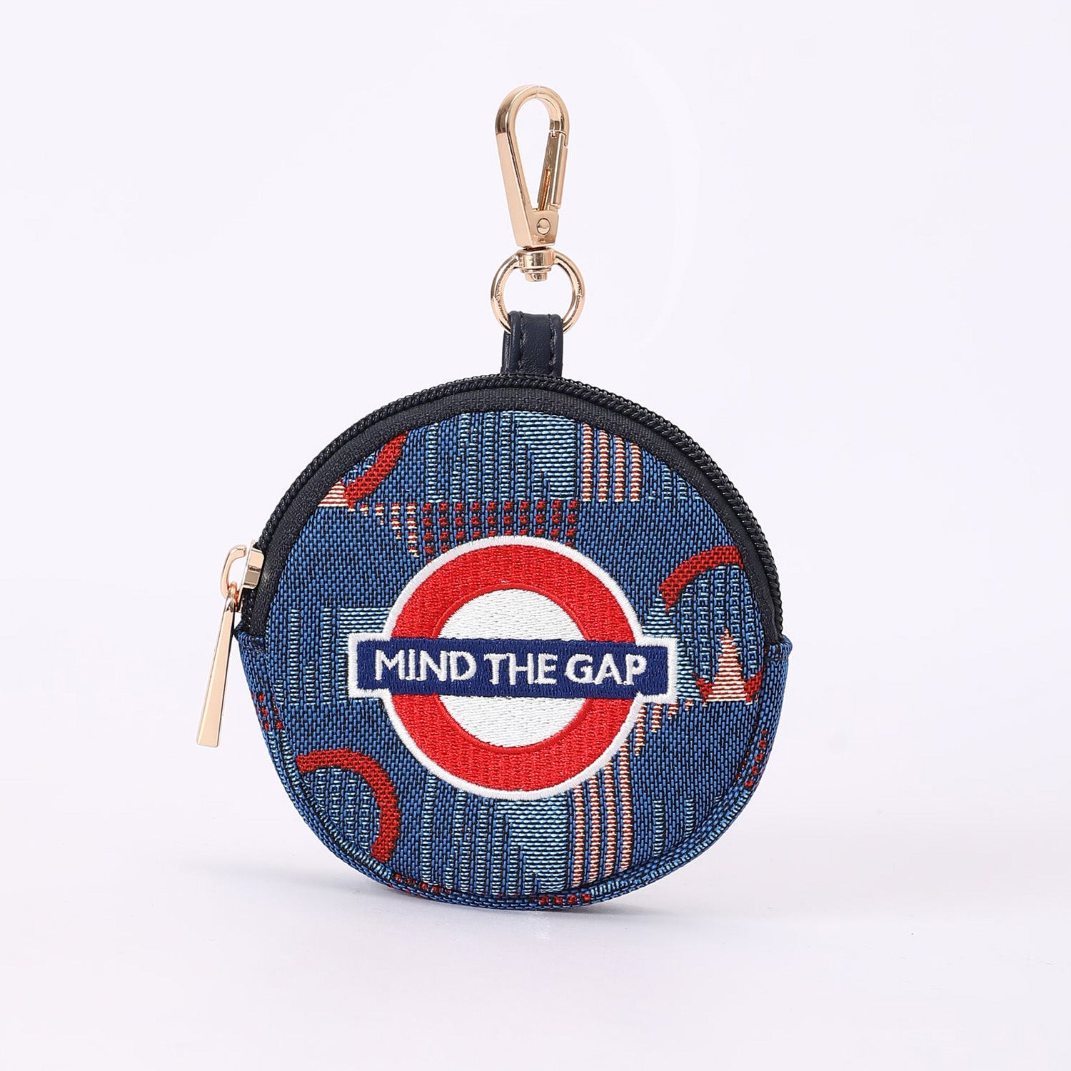 TFL Piccadilly Moquette Zip Purse 1