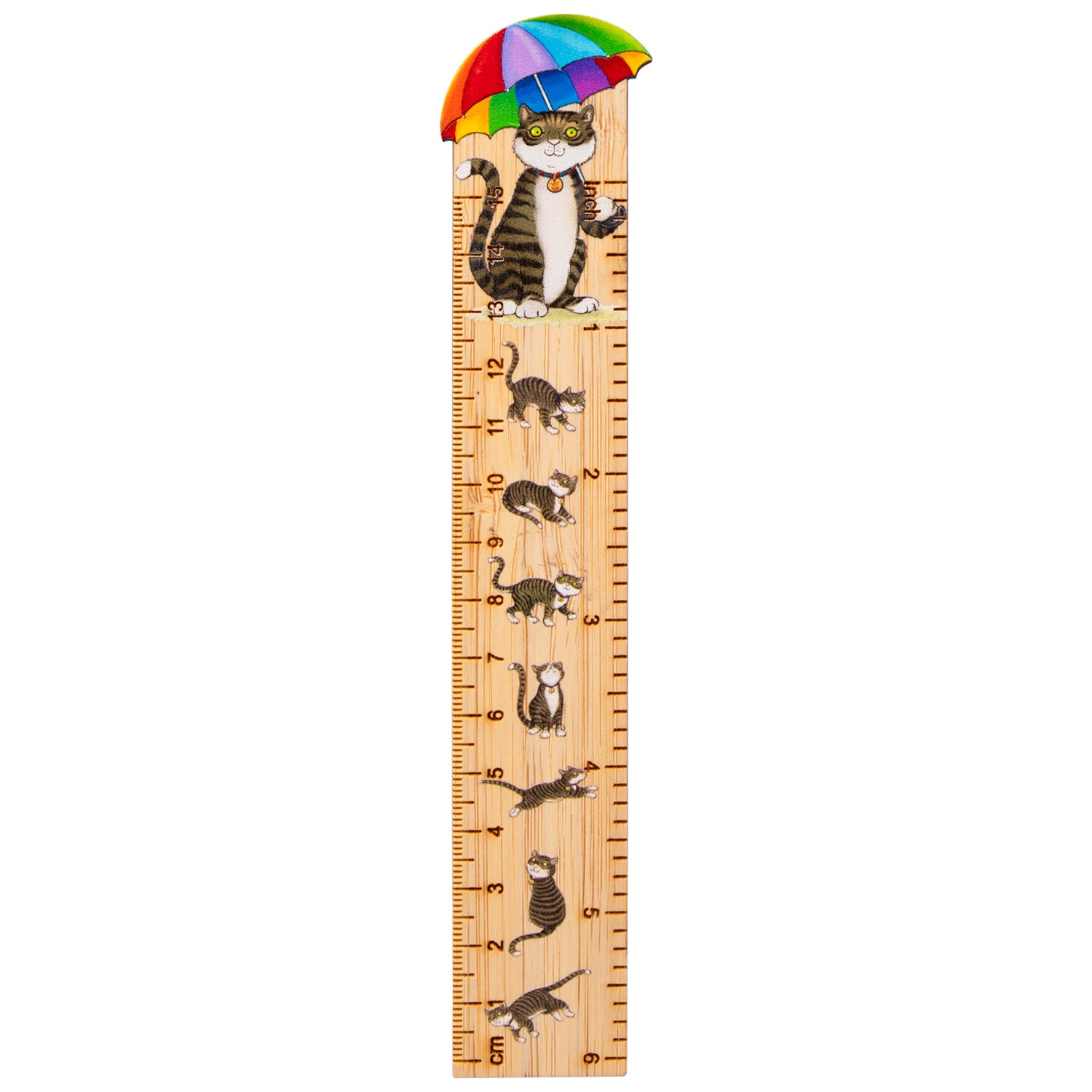 The Tower Bridge Cat Wooden Ruler