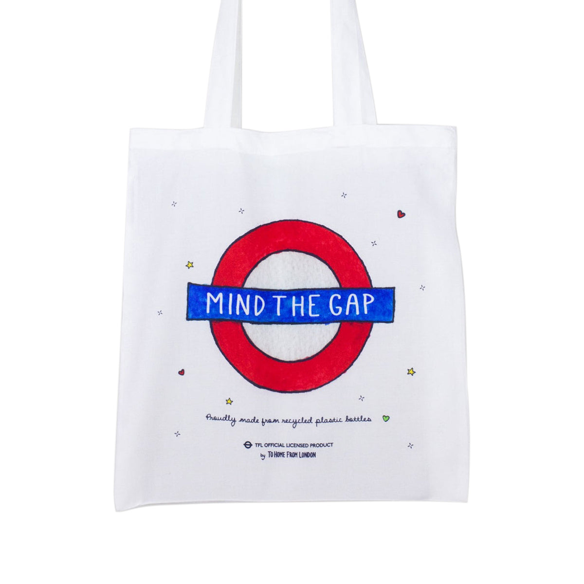 To Home From London Mind the Gap Tote Bag 1