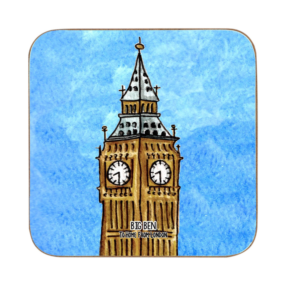 To Home From London - Magnetic Coaster - Big Ben 1