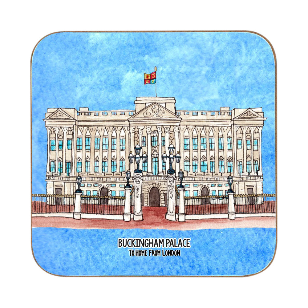 To Home From London - Magnetic Coaster - Buckingham Palace 1