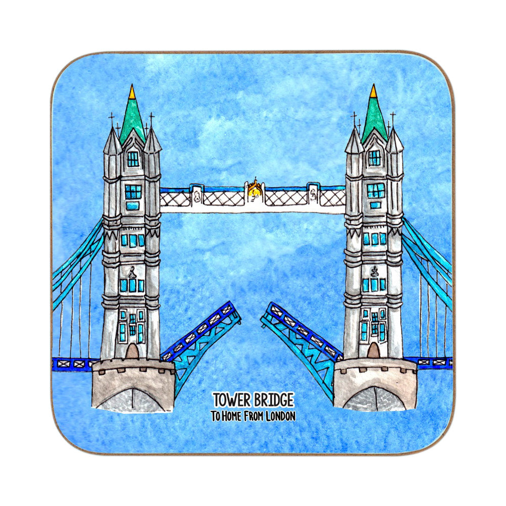 To Home From London - Magnetic Coaster - Tower Bridge 1