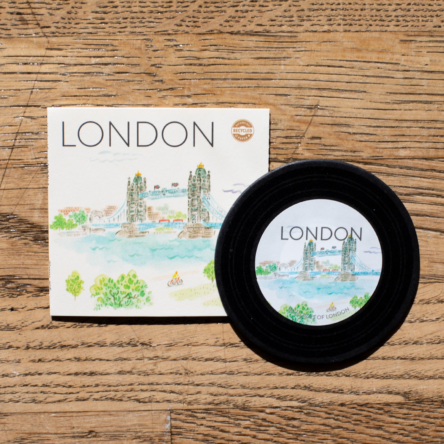 Tower Bridge London Vinyl LP Magnet 3